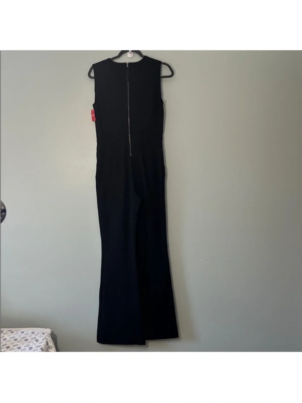 SPANX Small Regular Jumpsuit Perfect Sleeveless Jumpsuit in classic black NWT - Picture 4 of 14